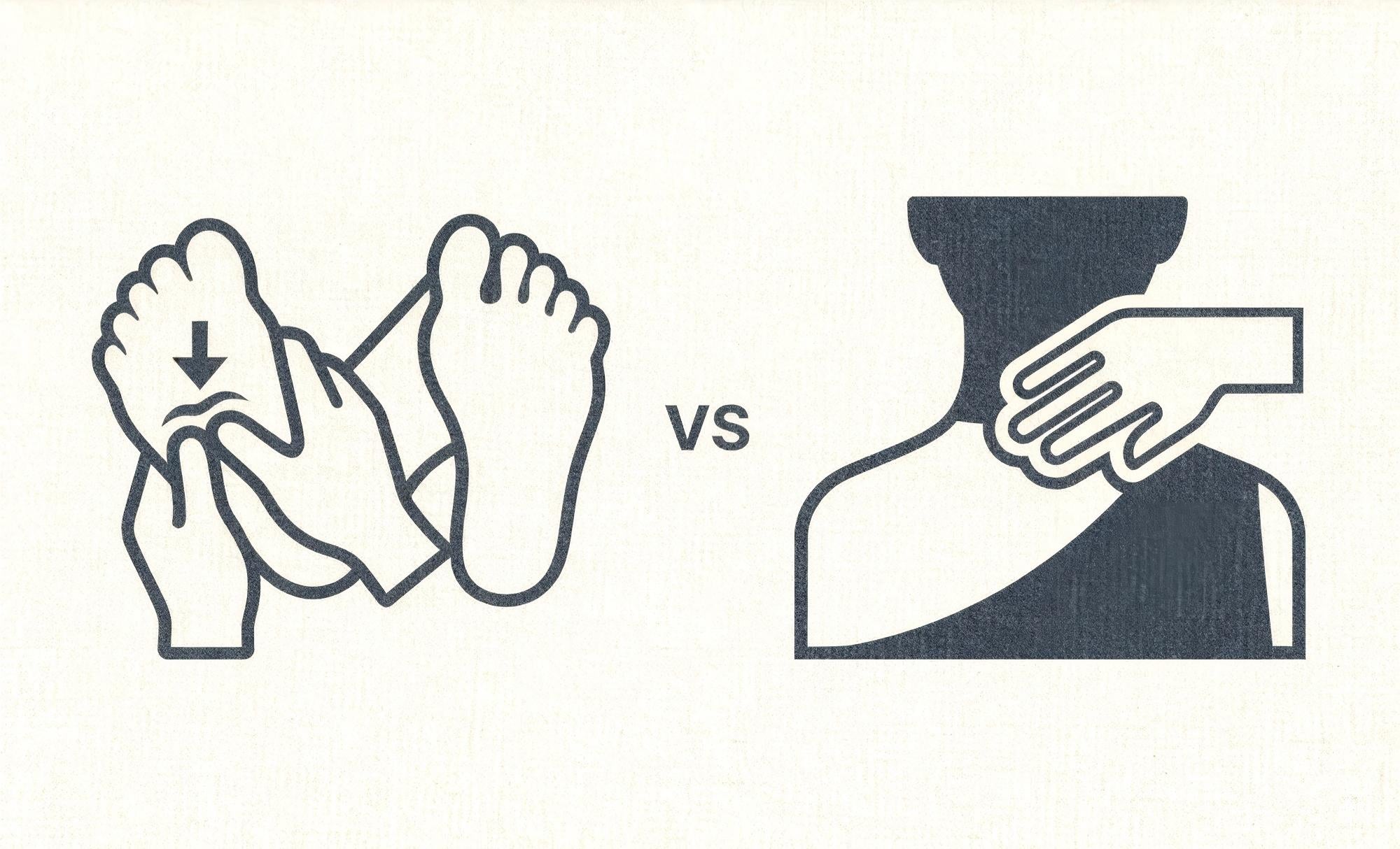 Reflexology vs Massage-Arboleaf