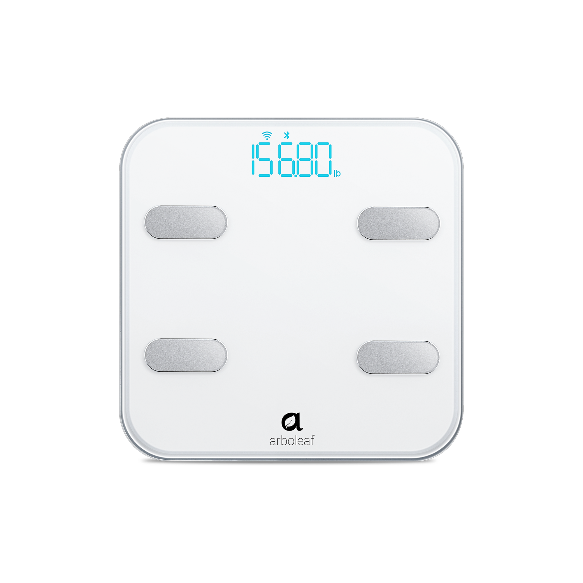 Arboleaf CS20A Smart Body Fat Scale – 14 Metrics, Wi-Fi