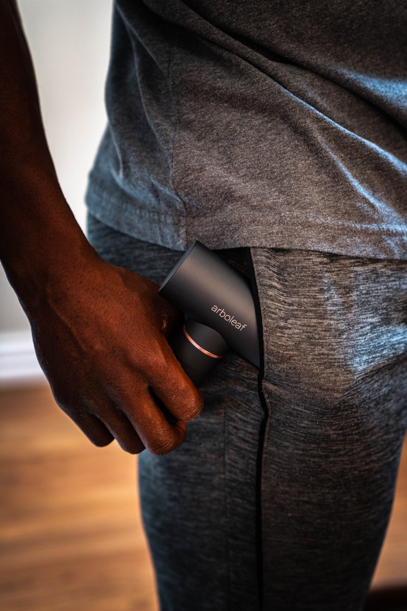 Arboleaf portable massage gun for on-the-go muscle relief