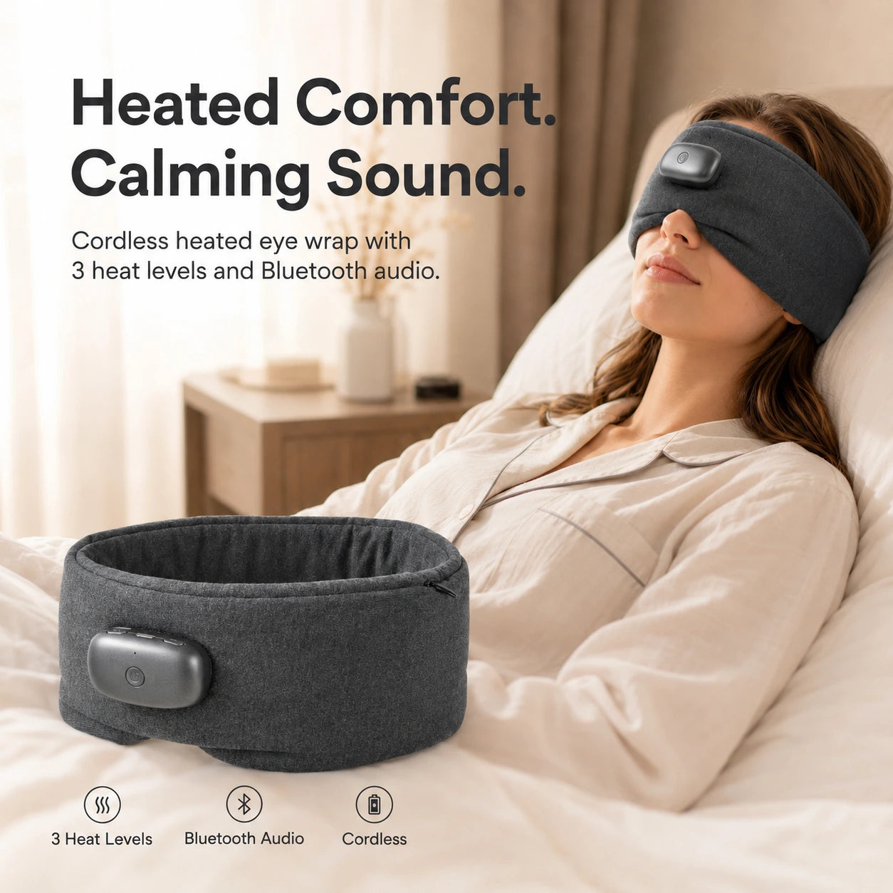 Music Heated Eye Wrap