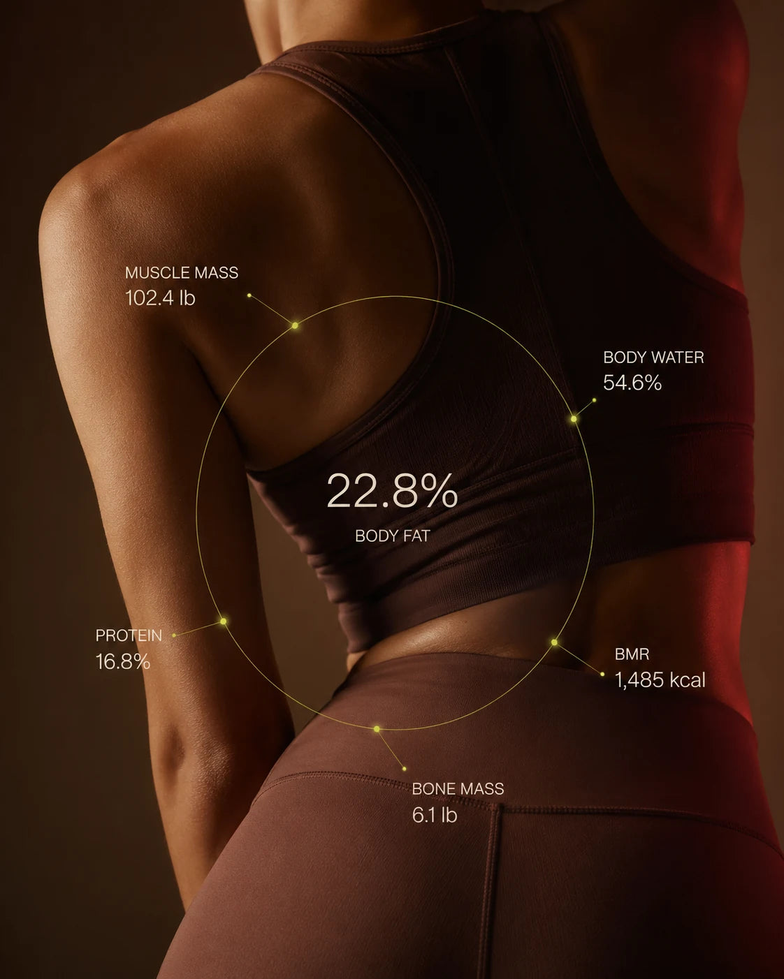 Measure from hand to foot