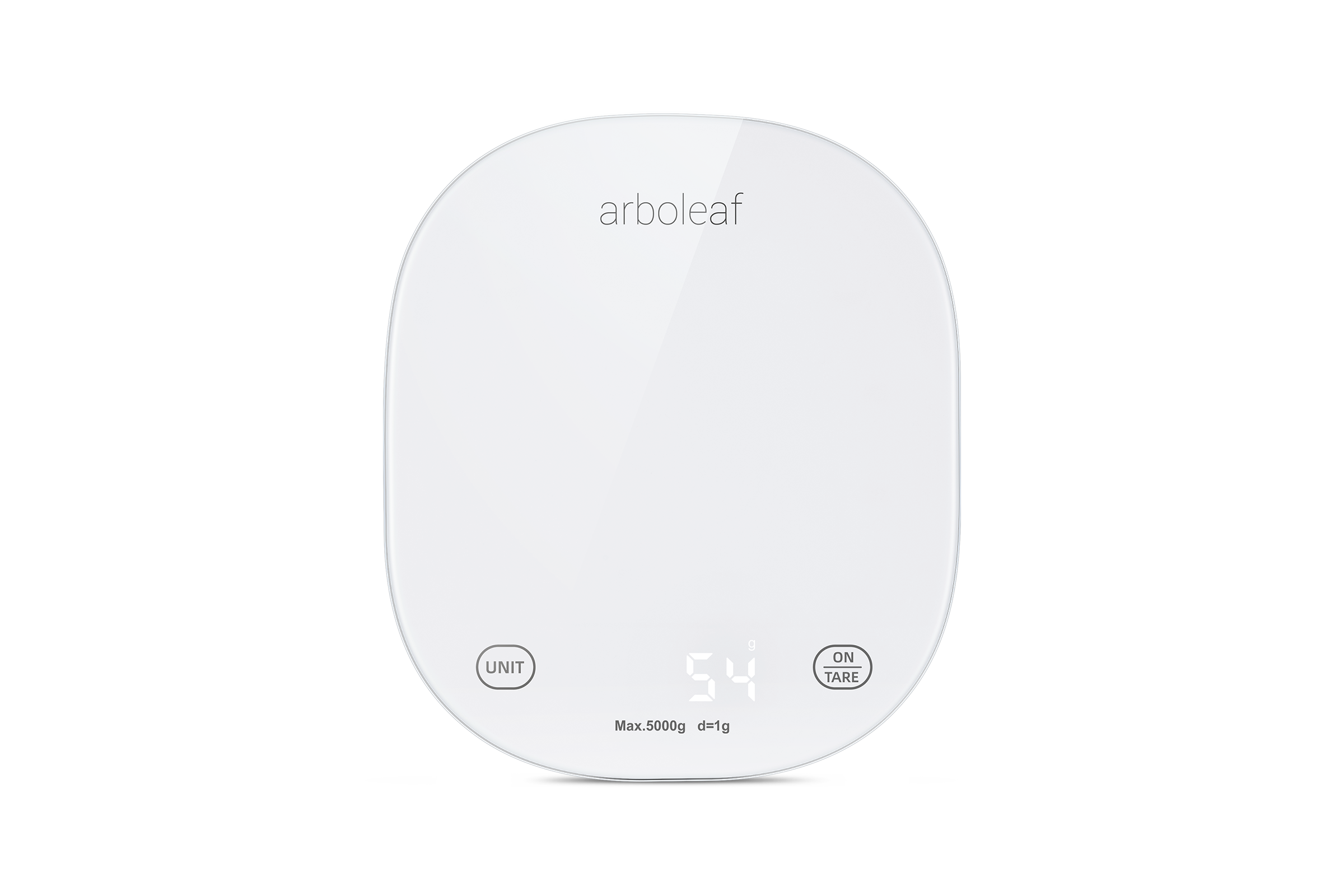 ARBOLEAF FOOD SCALE  great for accurate calorie counting + free app  included 