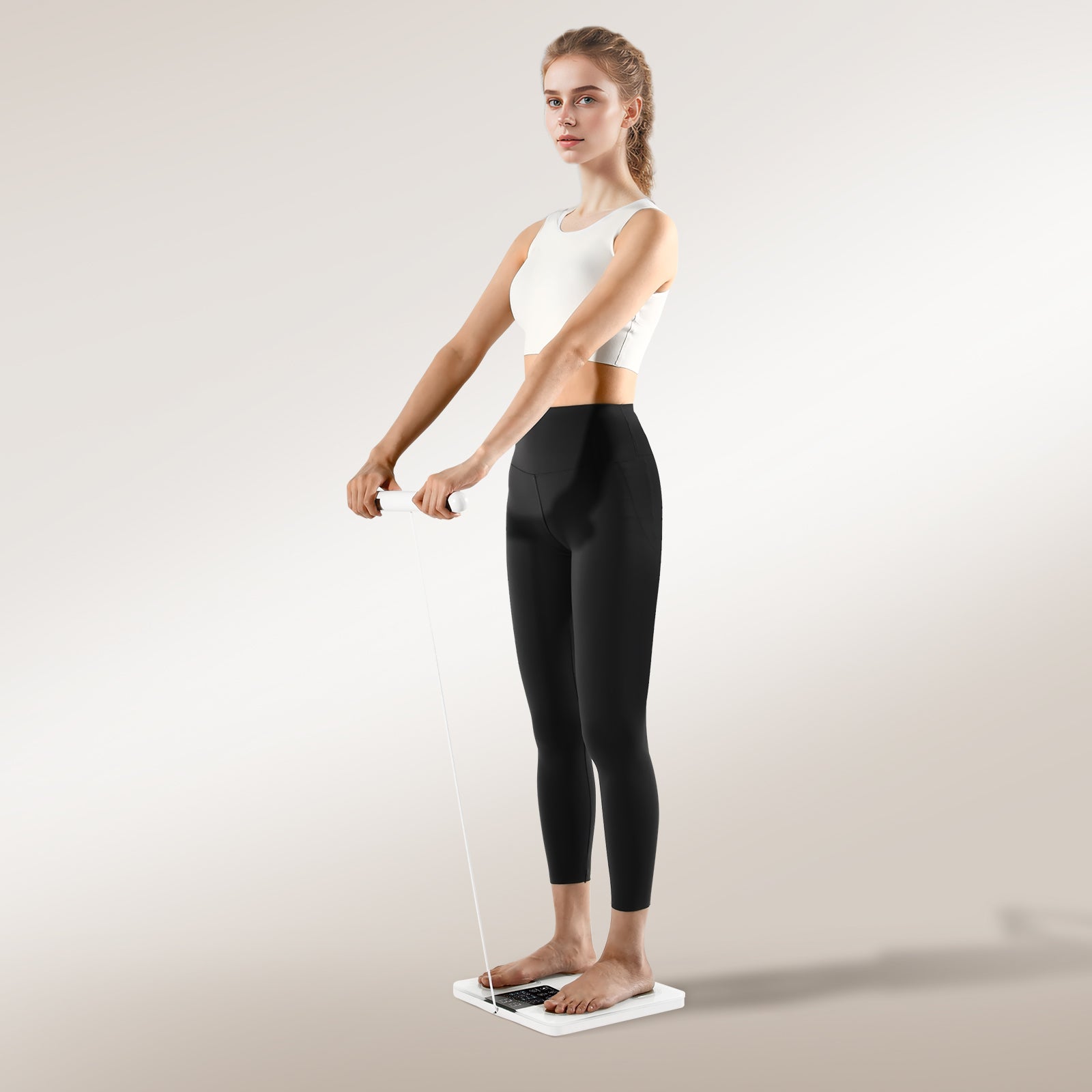 Arboleaf CS10E Smart Body Fat Scale with 26 Metrics & App