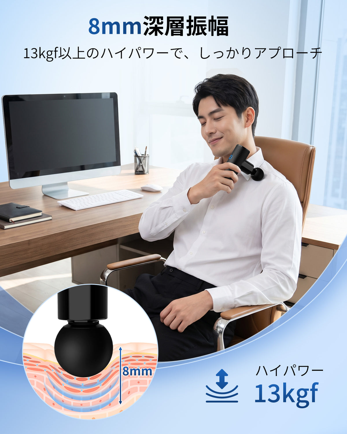 Arboleaf CM20J 振幅と使用イメージ